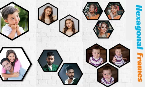 How to Style Your Space with Hexagonal Photo Frames