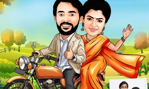 Couple Caricature – The Perfect Wedding Gift or Lasting Memory