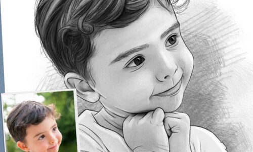 Turn Your Memories into Timeless Pencil Art Masterpieces