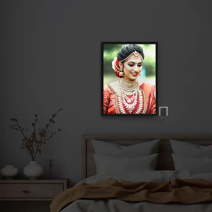 Light Up Your Memories This Diwali with Acrylic LED Backlight Photo Frames