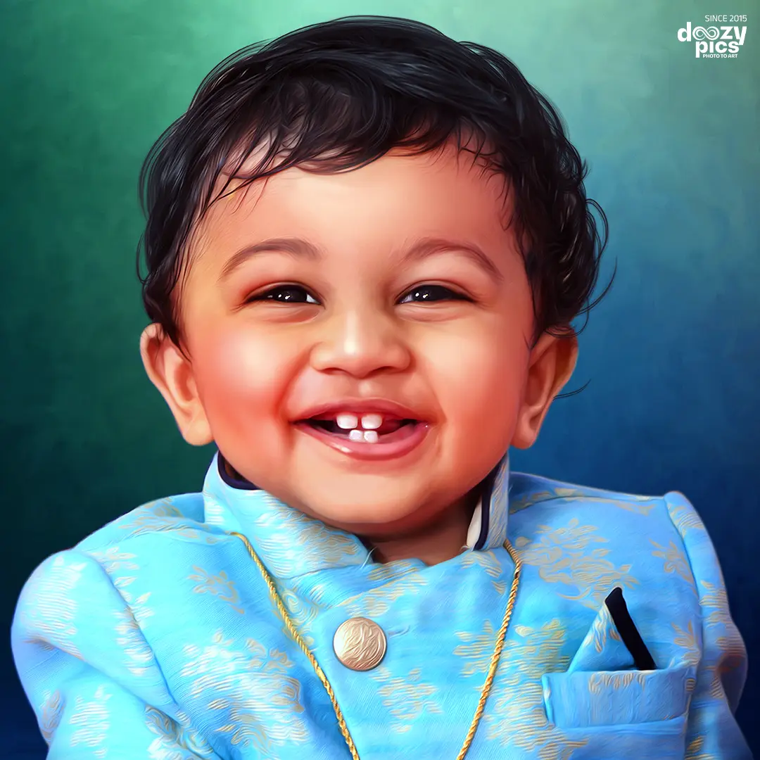 Digital Painting – Transform Your Children’s Photos into Timeless Art