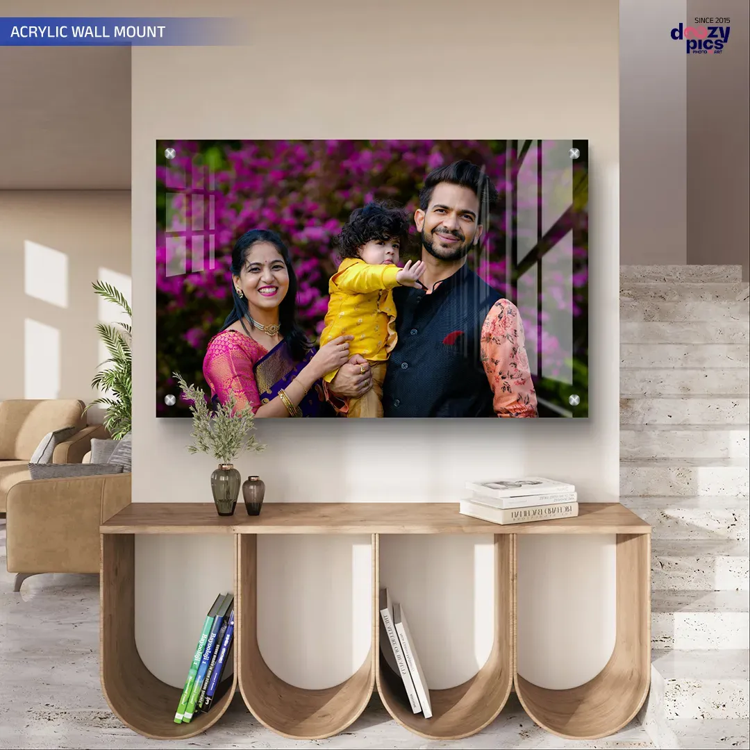 Light Up Your Diwali with a Personalized Acrylic Photo Frame