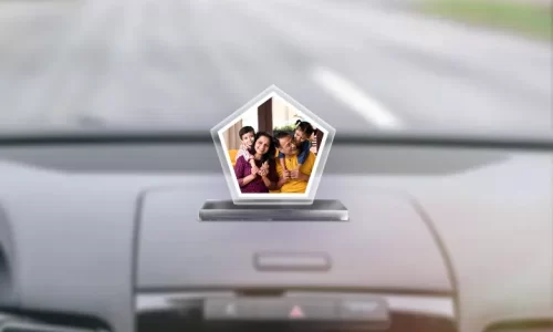 Acrylic Car Dashboard Photo Stands – Keep Your Loved Ones Close While You Drive