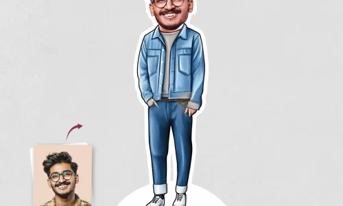 Acrylic Caricature Photo Stands – A Unique Gift for Every Occasion